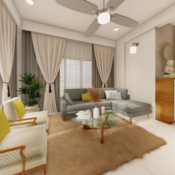 Living room interior design