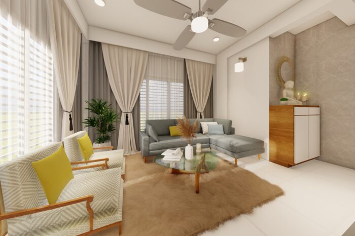 Living room interior design